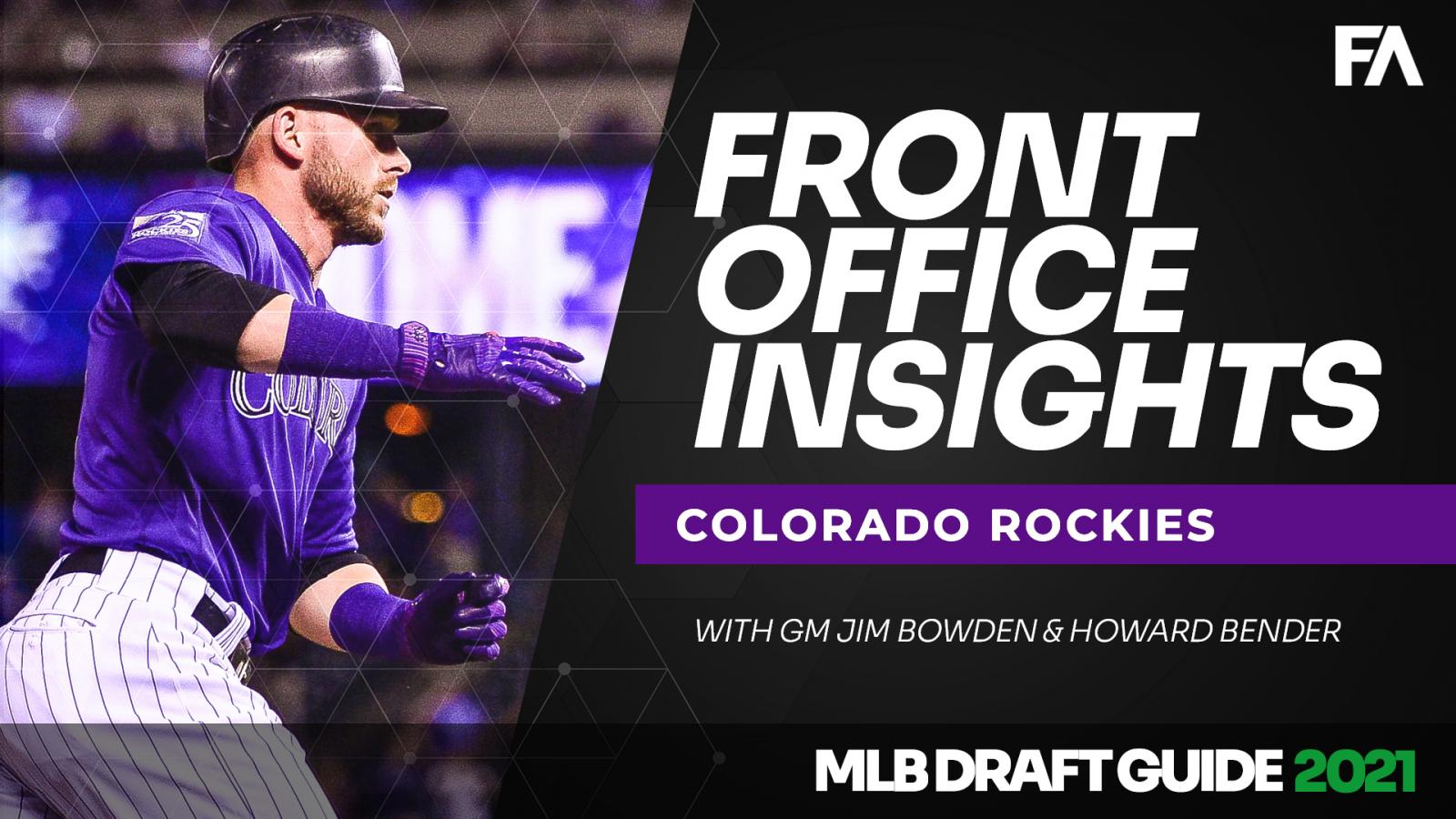 2021 MLB Draft Guide: Front Office Insights: Colorado Rockies