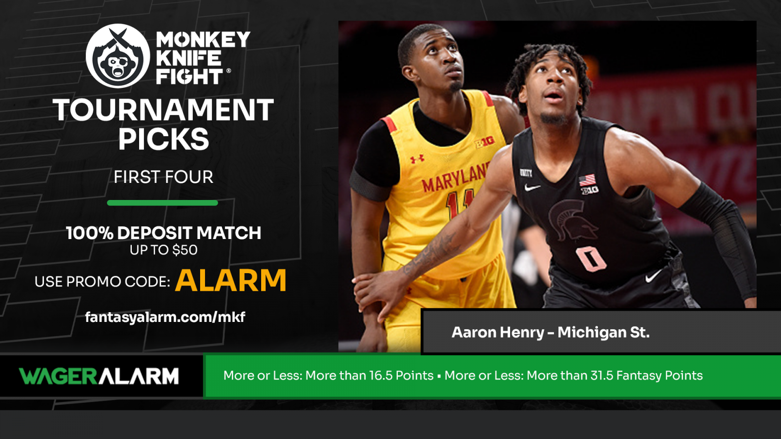 Monkey Knife Fight: NCAA Tournament First Four - Mich St. vs. UCLA