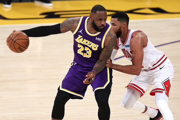 NBA DFS Saturday Showdown Playbook: Lakers at Bulls