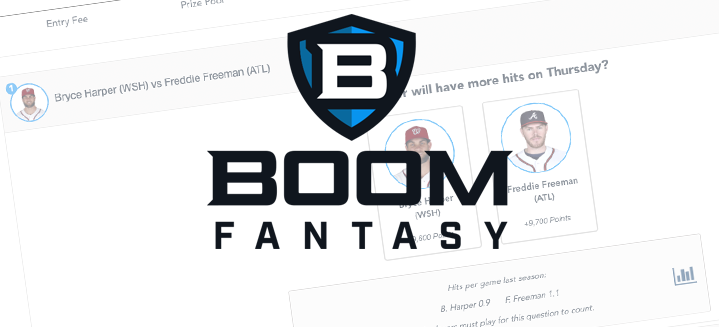 Boom Fantasy H2H DFS: June 22