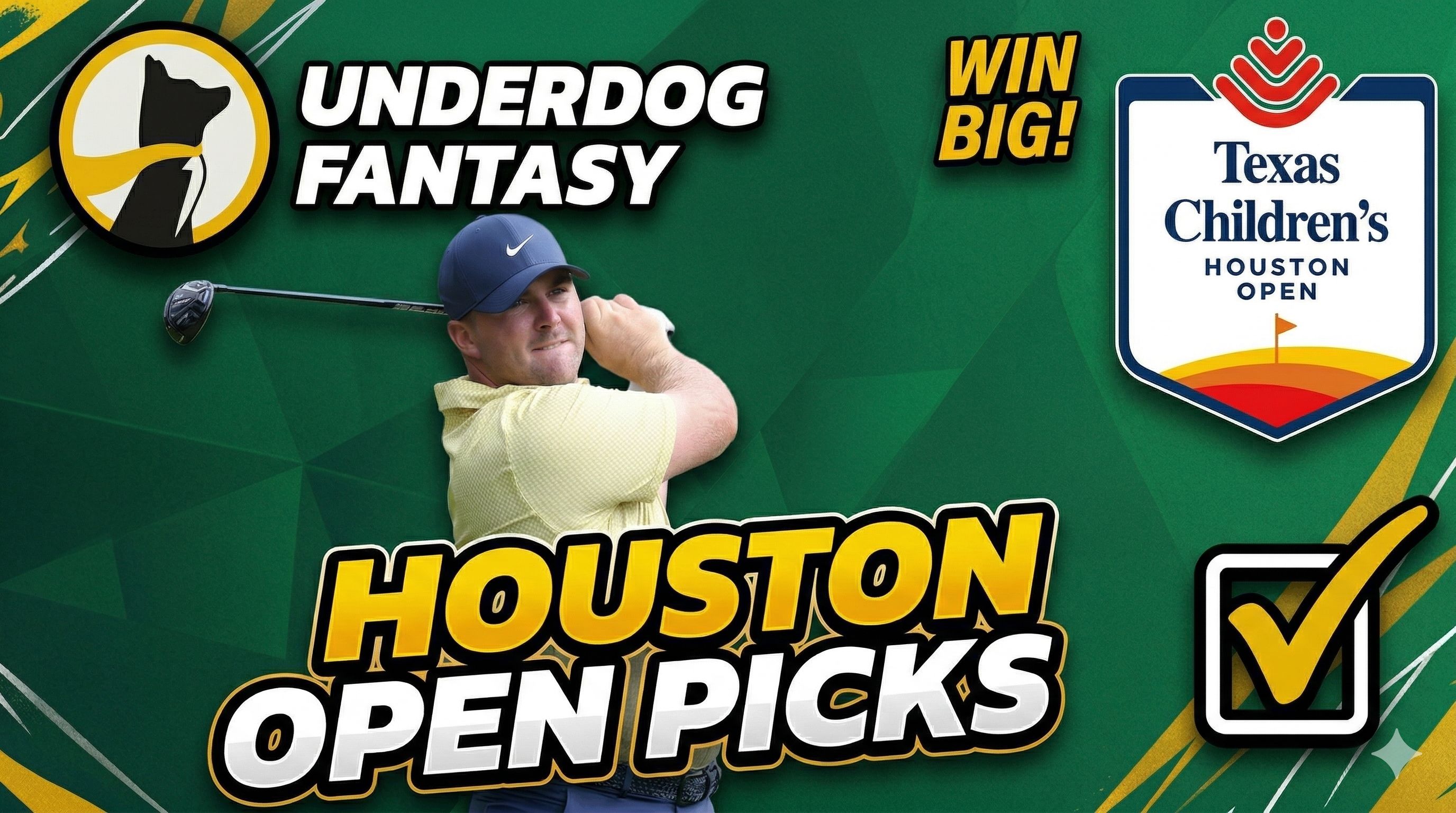 Underdog Fantasy Golf Picks: 2026 Texas Children's Houston Open Picks