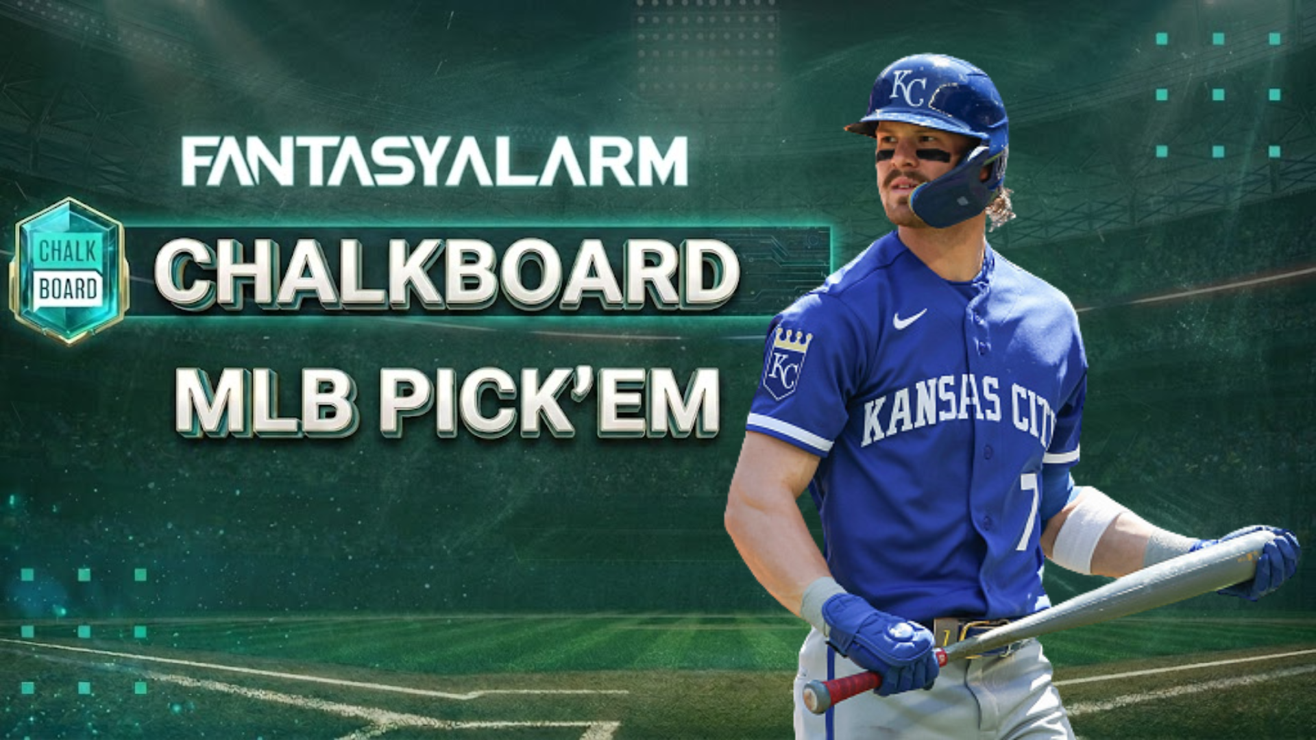 Bobby Witt Jr. Chalkboard MLB Picks Today, 5/7: Baseball Projections + More