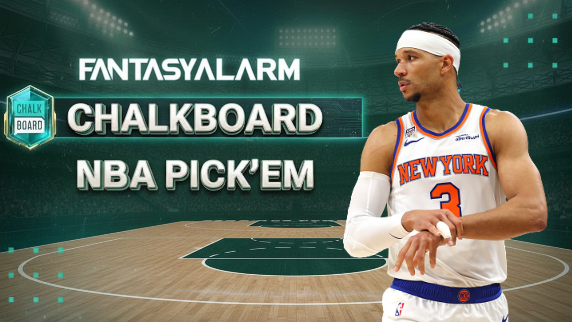 Josh Hart Chalkboard NBA Picks Today, June 10, 2026