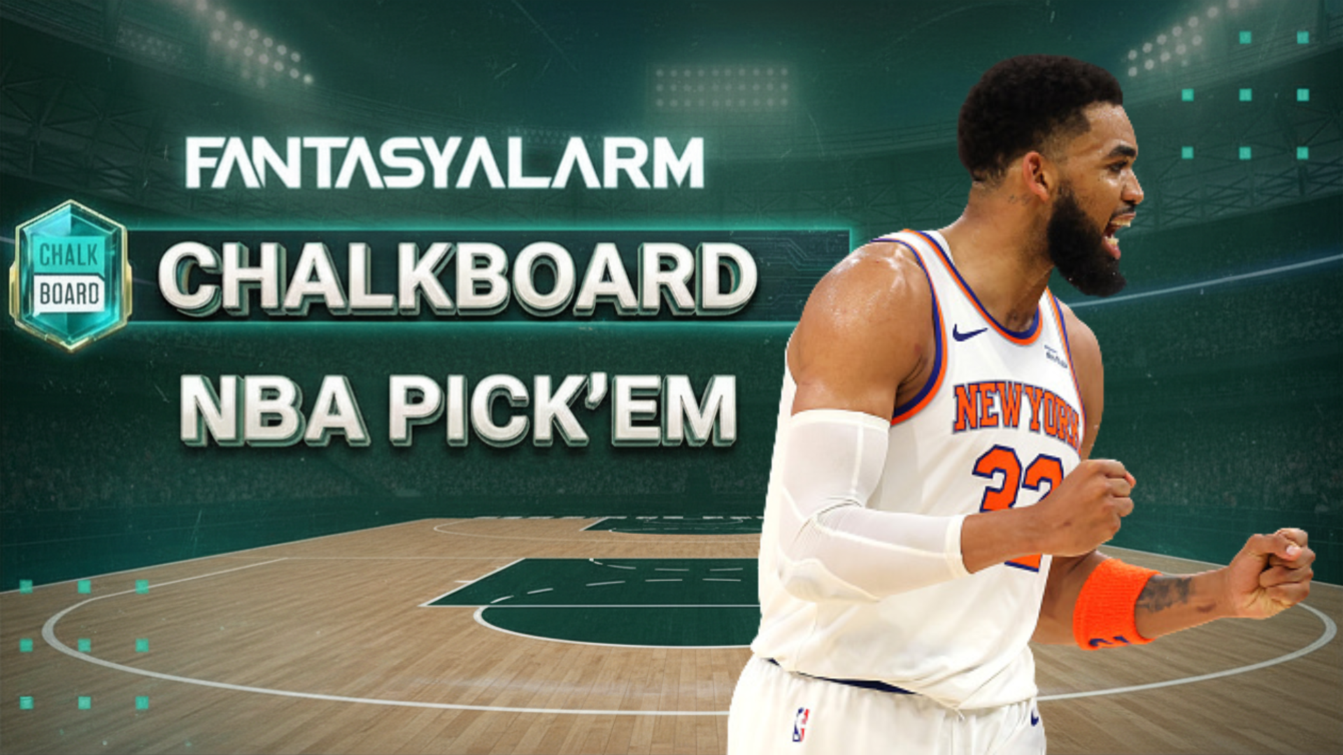 Karl-Anthony Towns Chalkboard NBA Picks Today, June 5, 2026