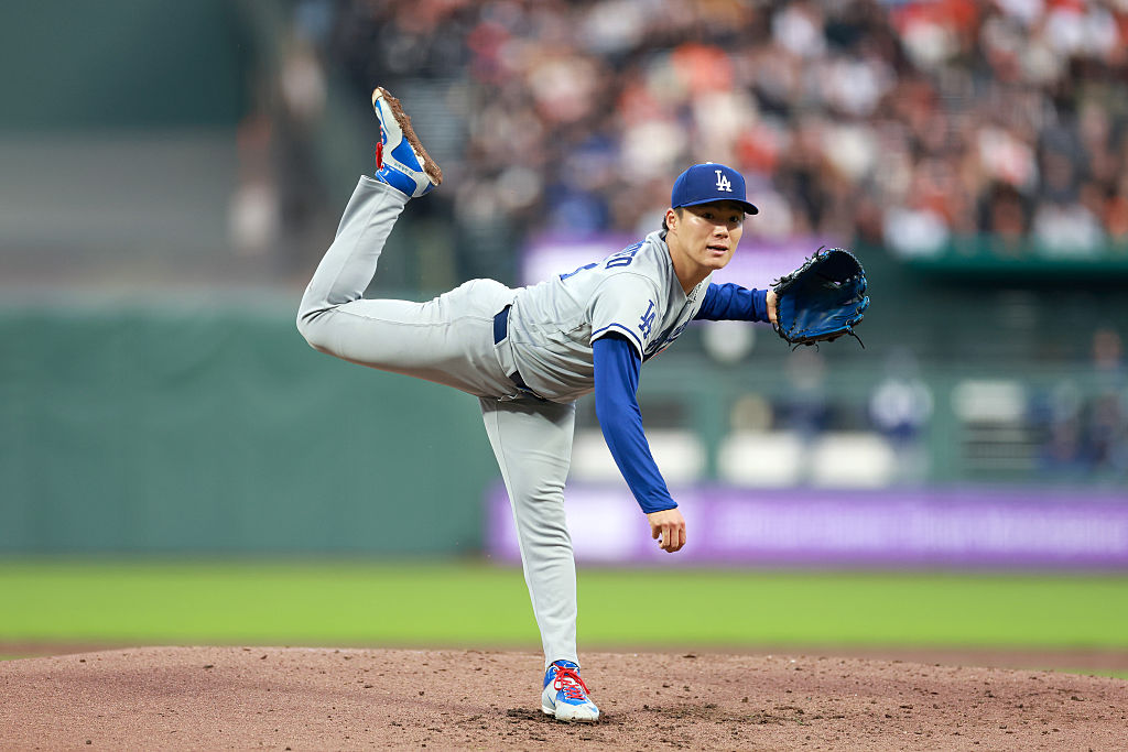 mlb dfs playbook april 27th Yoshinobu Yamamoto Los Angeles Dodgers