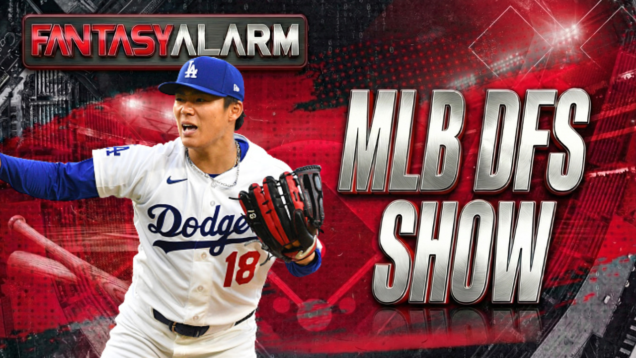 mlb dfs podcast april 14th yoshinobu yamamoto los angeles dodgers