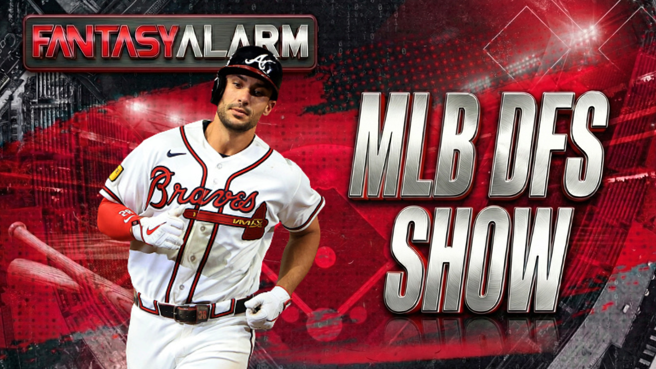 mlb dfs podcast april 20th matt olson atlanta braves