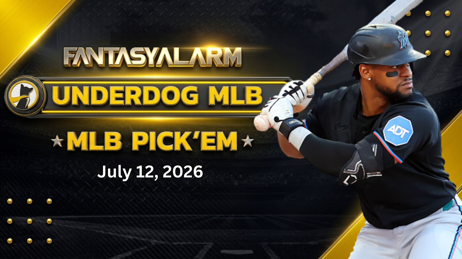Underdog MLB Picks 7/12