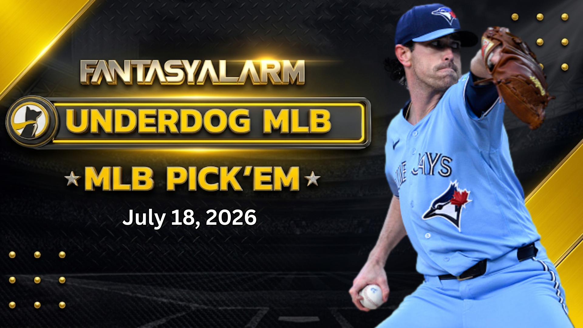 Underdog MLB Picks 7/18
