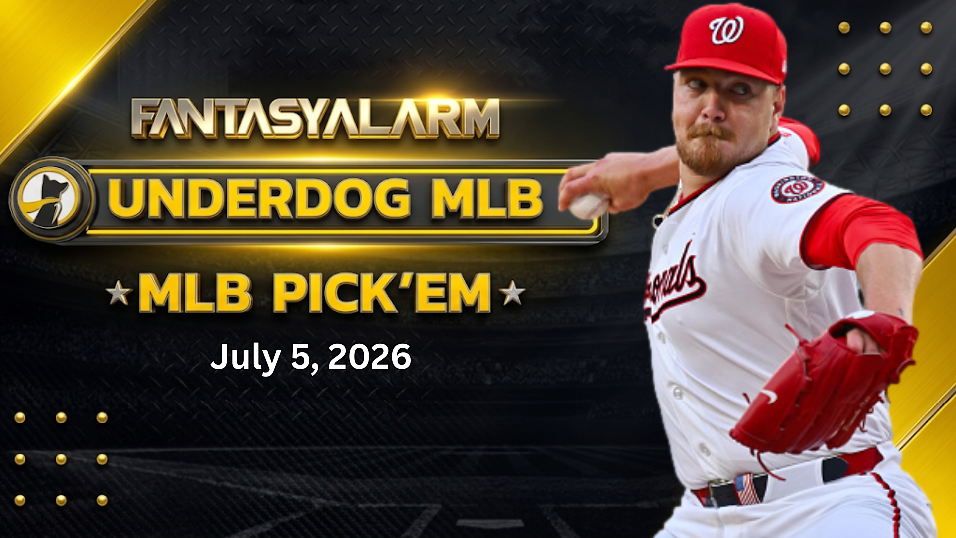 Underdog MLB Picks 7/5