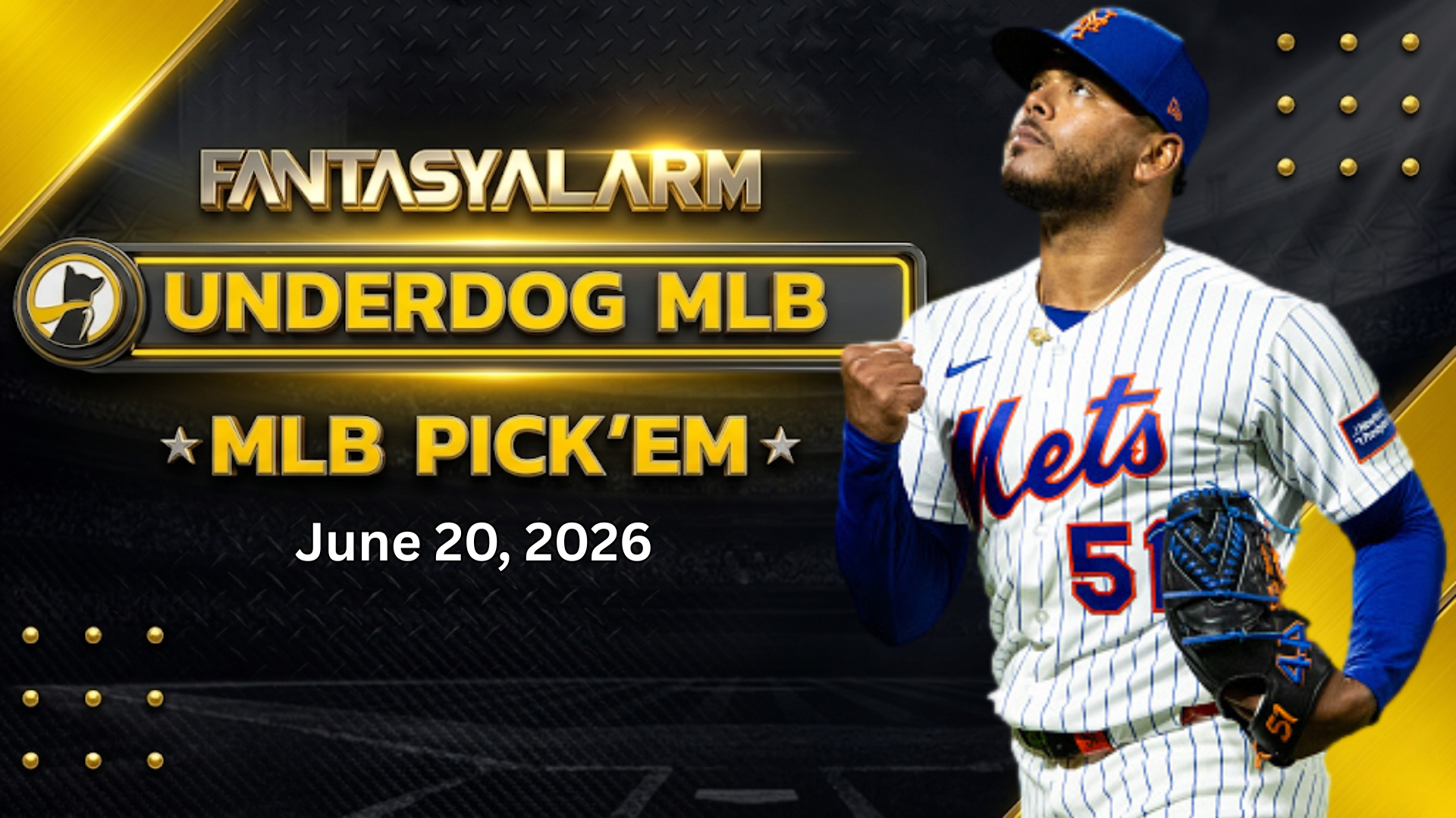 Underdog MLB Picks 6/20