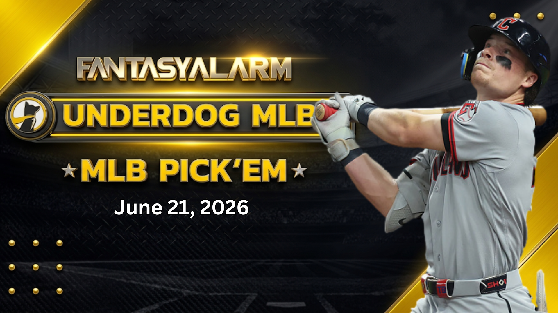 Travis Bazzana Underdog MLB Picks Today, 6/21: Baseball Projections + More