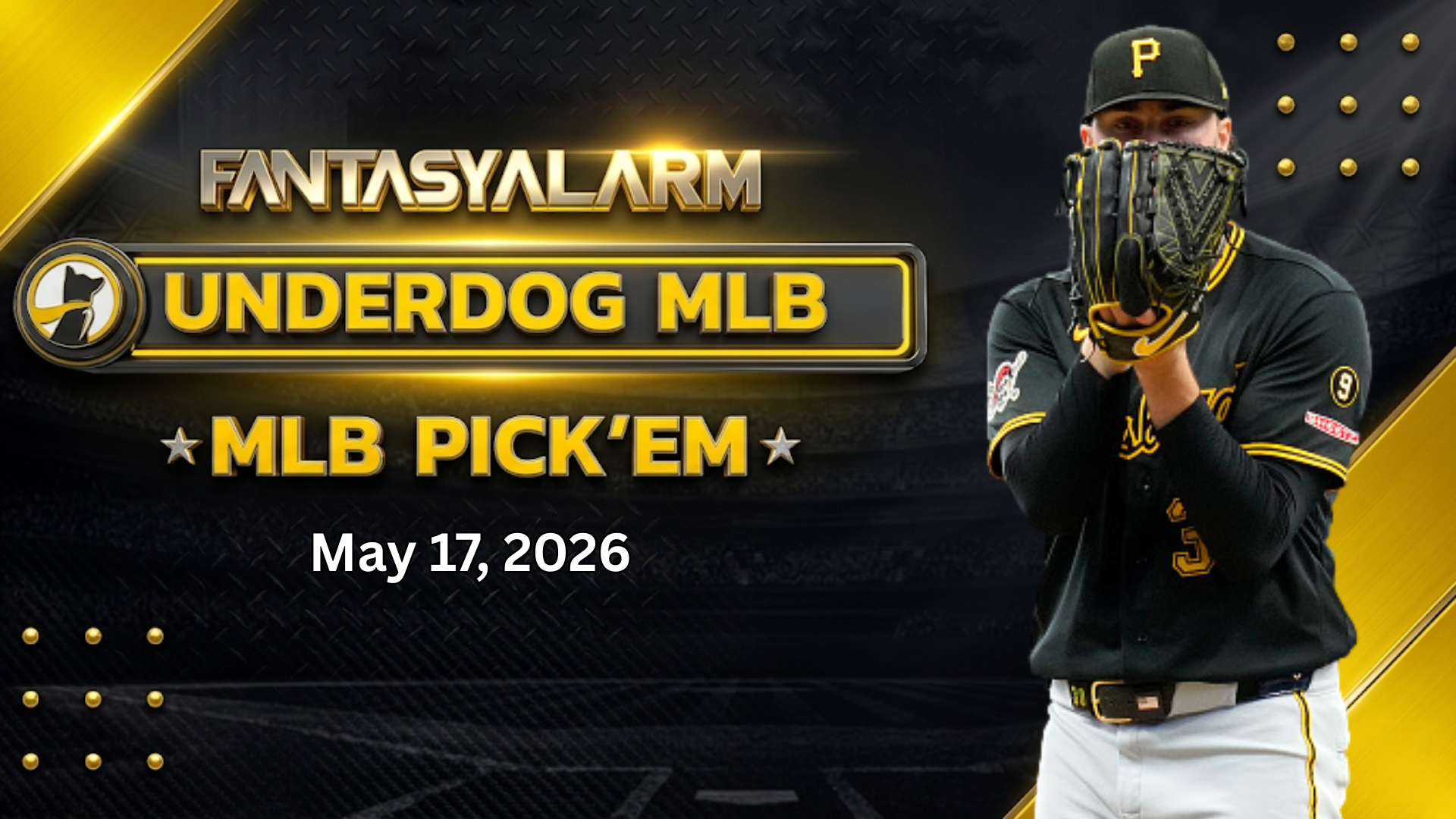 Paul Skenes Underdog MLB Picks Today, 5/17: Baseball Projections + More