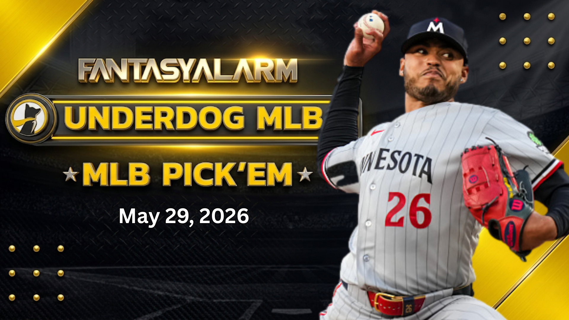 Underdog MLB Picks 5/29