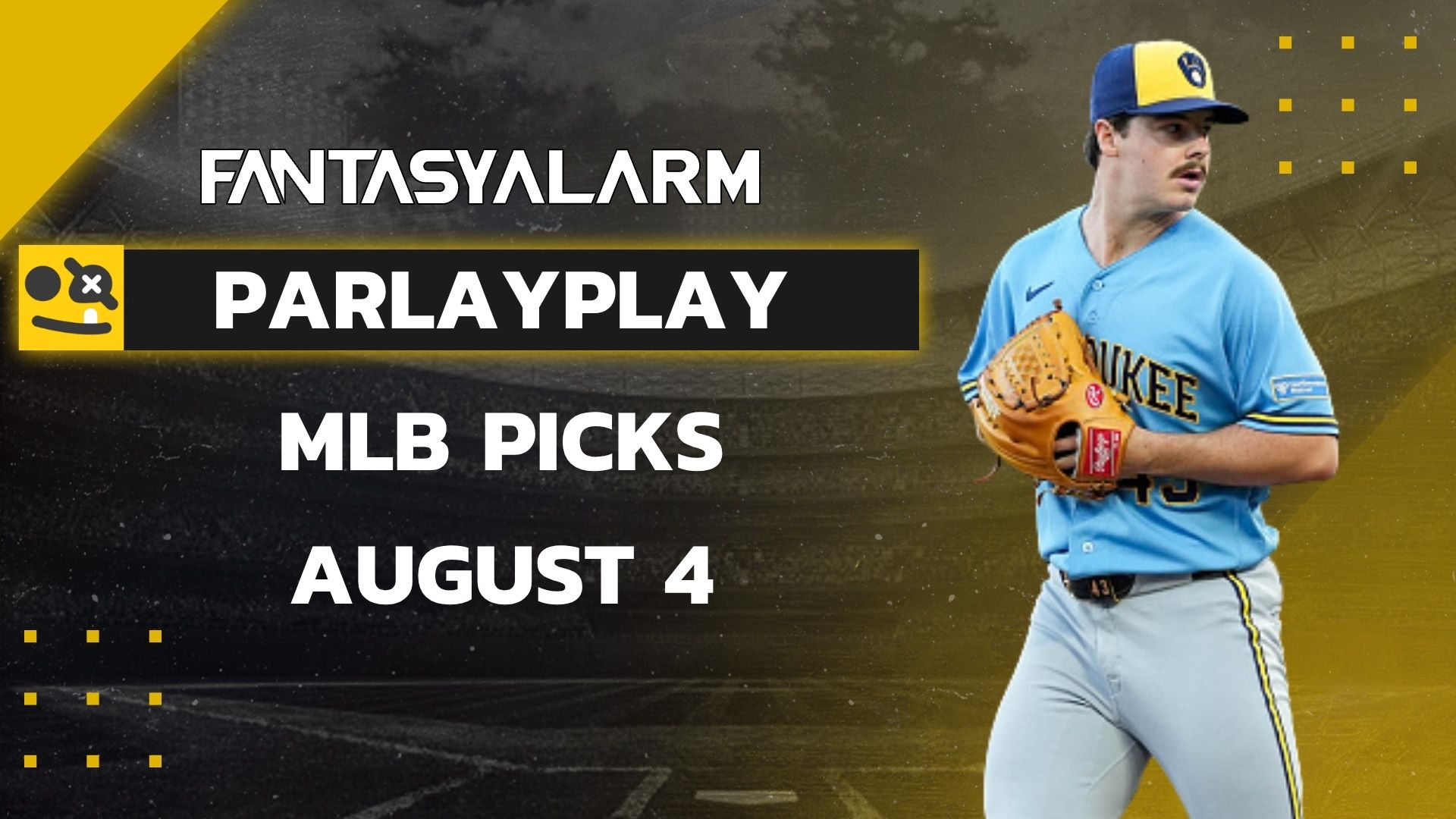Logan Henderson ParlayPlay MLB Picks Today, 8/4: Baseball Projections + More