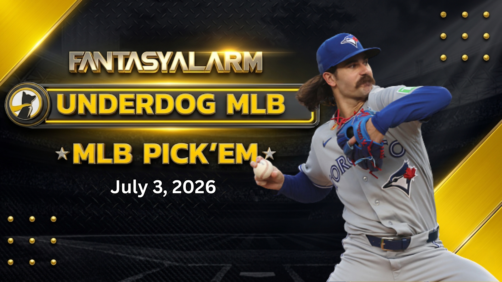 Underdog MLB Picks 7/3