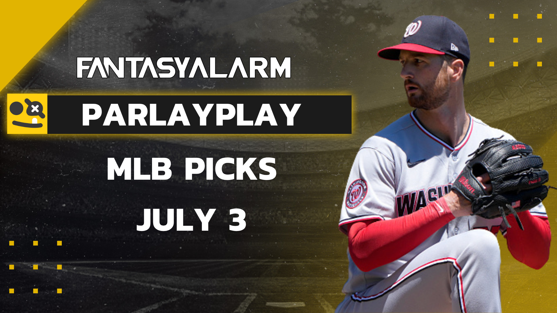 Foster Griffin ParlayPlay MLB Picks Today, July 3, 2026: Baseball Projections + More