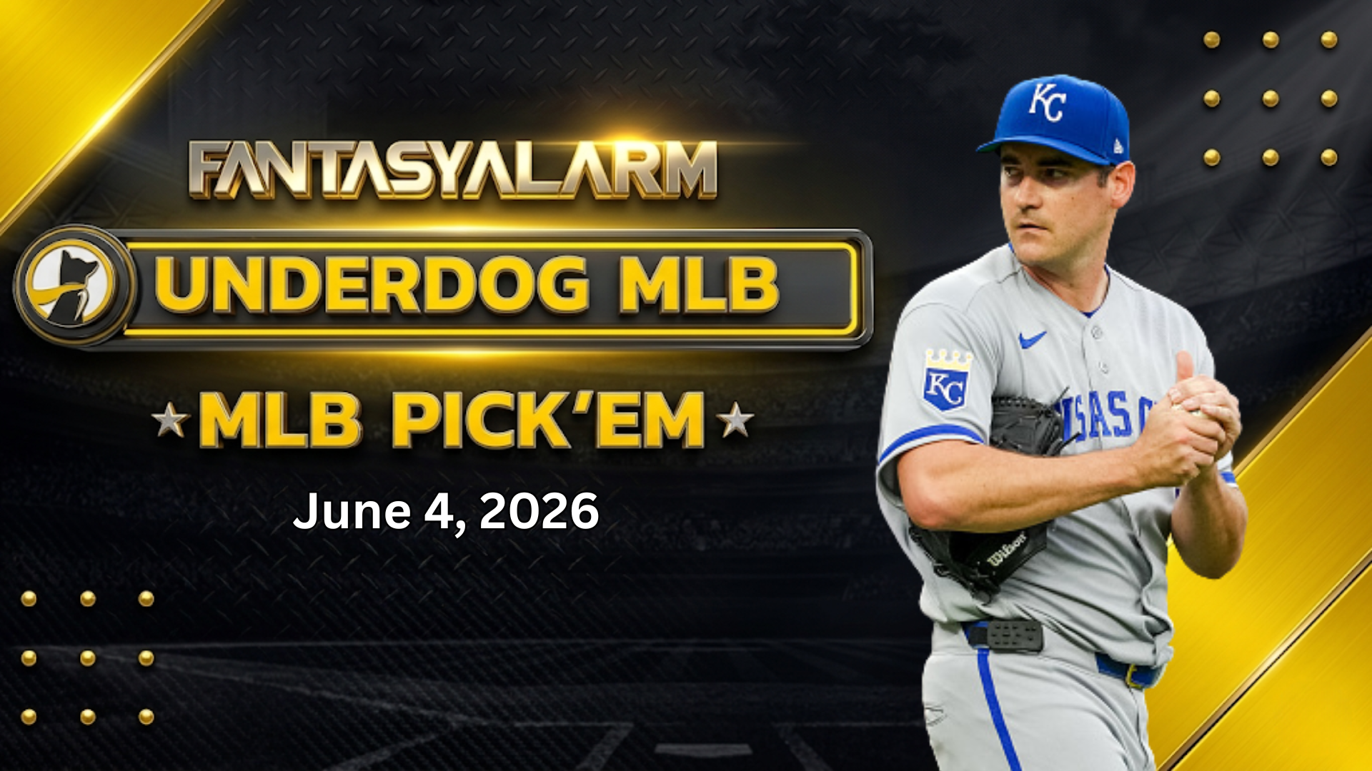 Underdog MLB Picks 6/4