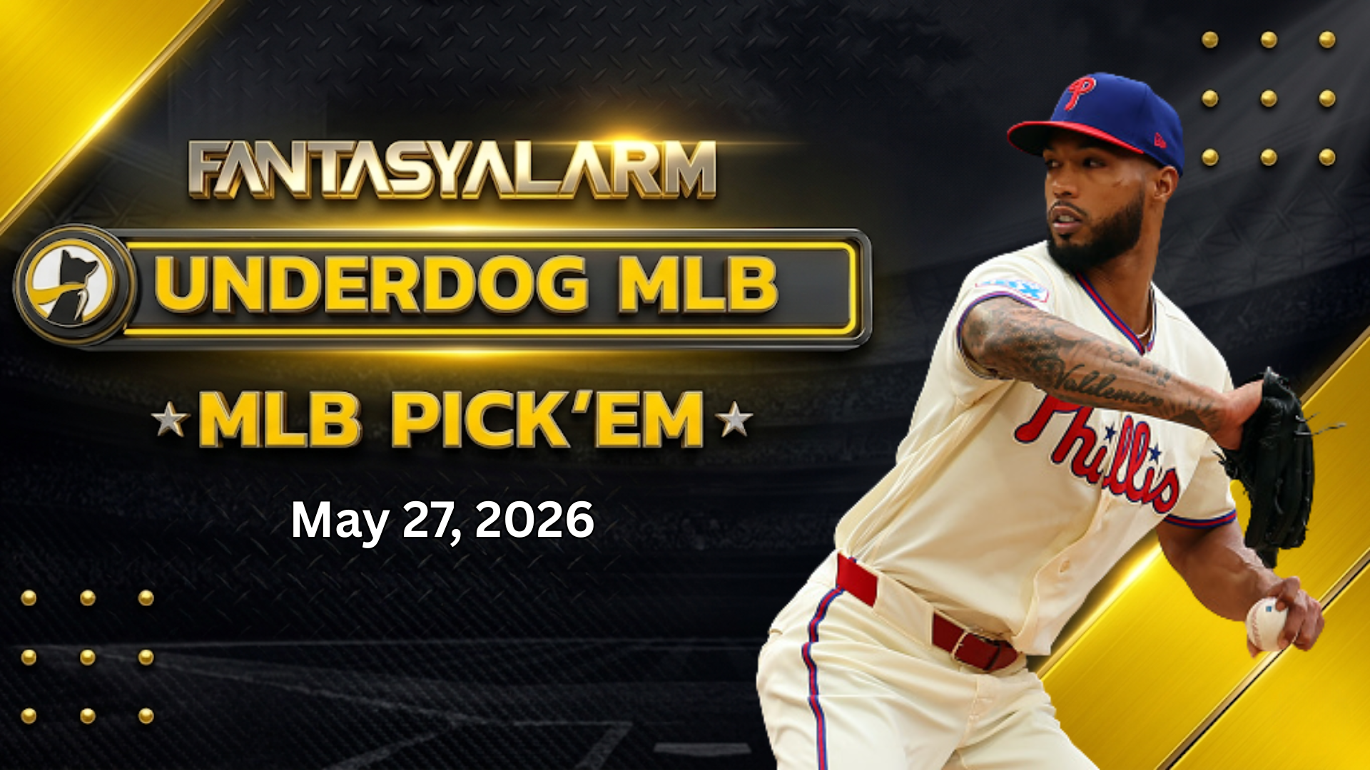 Underdog MLB Picks 5/27