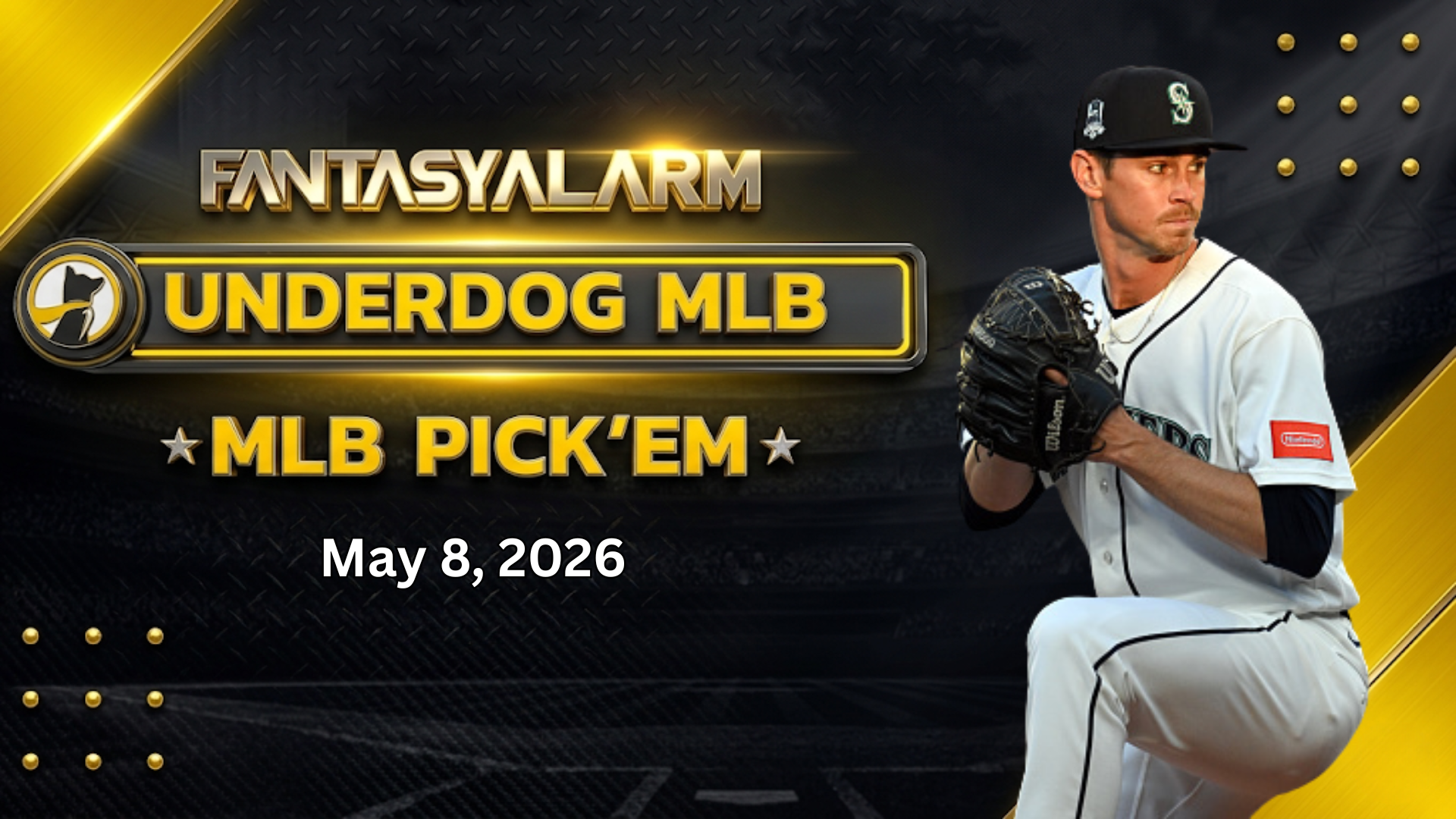 Dylan Cease Underdog MLB Picks Today, 5/8: Baseball Projections + More