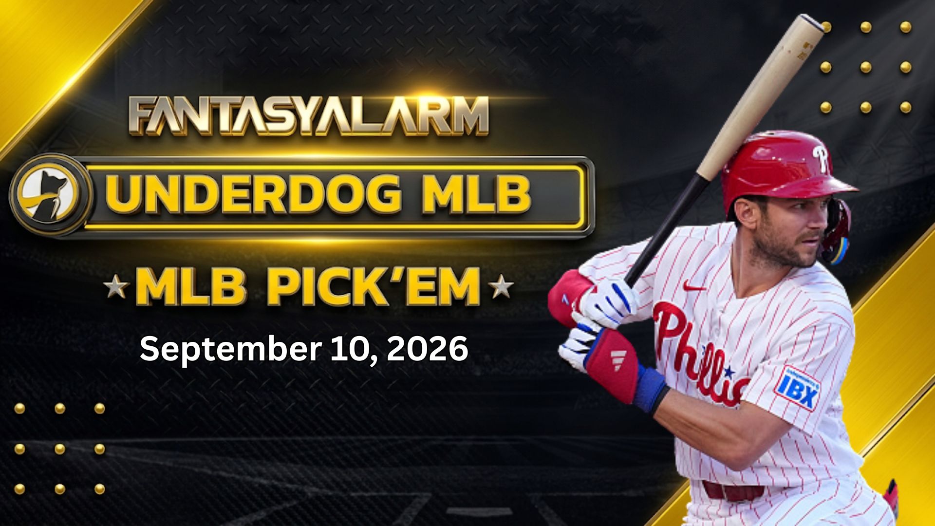 Underdog MLB Picks 9/10