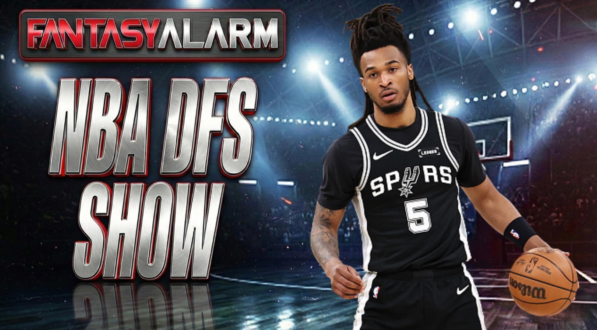 nba dfs podcast april 2nd stephon castle san antonio spurs