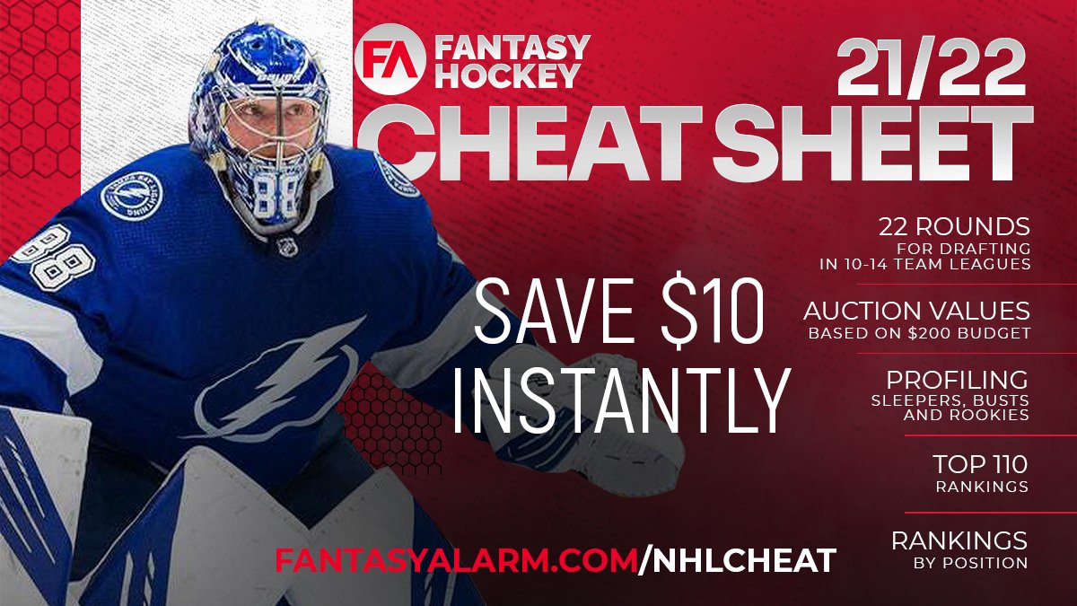 2021 Fantasy Hockey Draft Guide: Ultimate Cheat Sheet