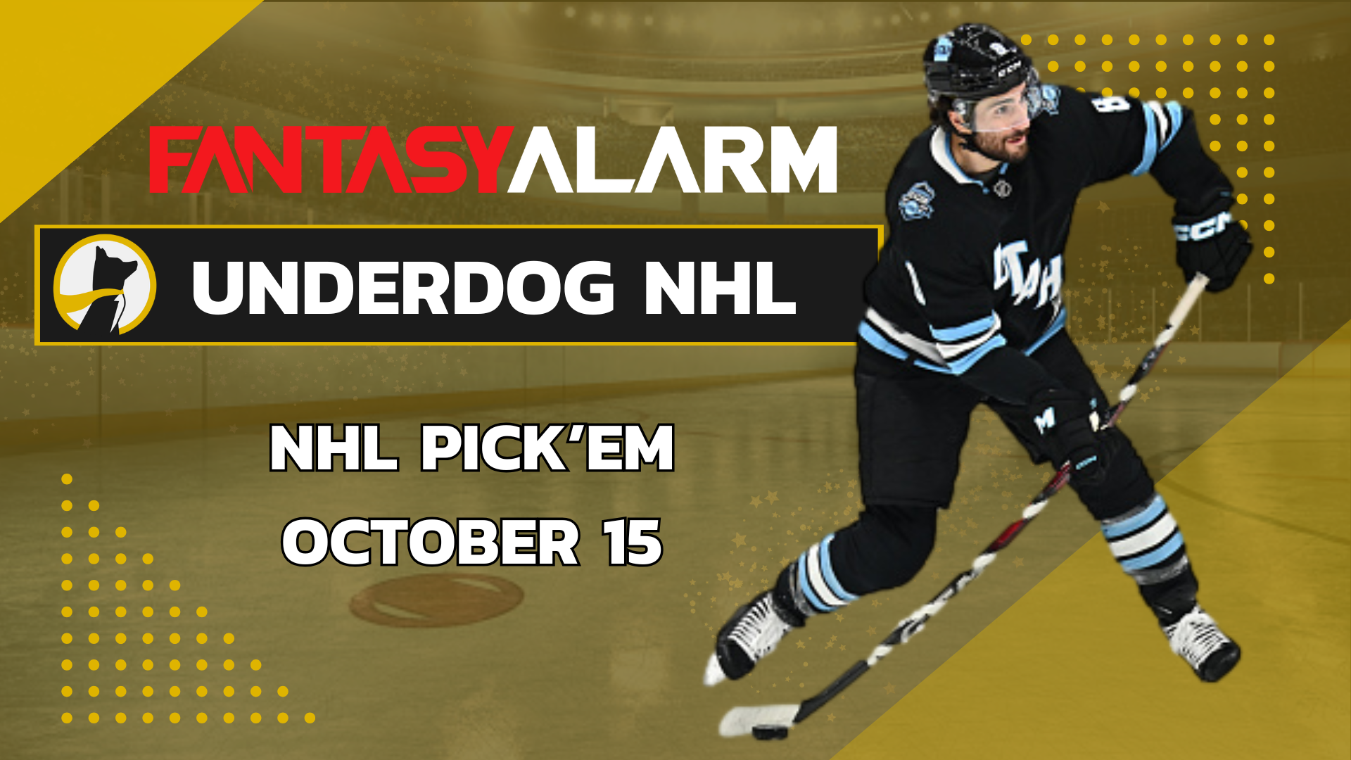 Underdog NHL Free Picks 10/15