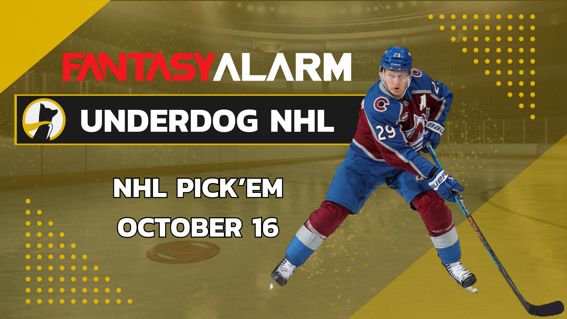 Underdog NHL Free Picks