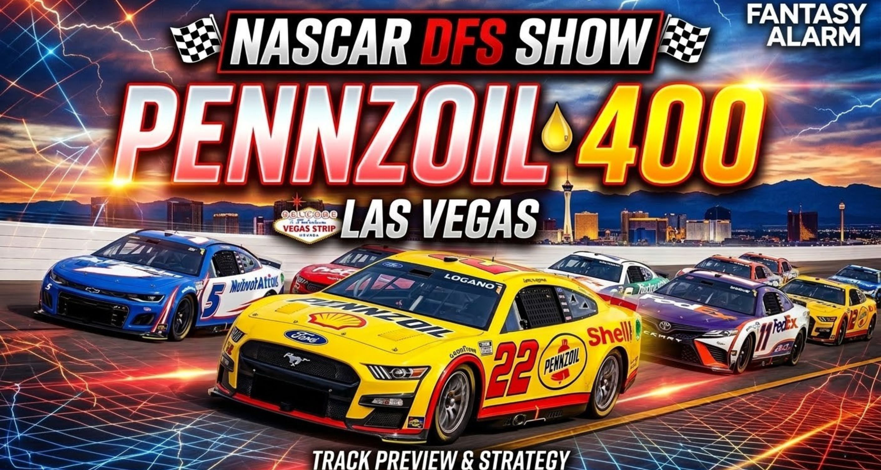 NASCAR DFS Picks 2026 Pennzoil 400
