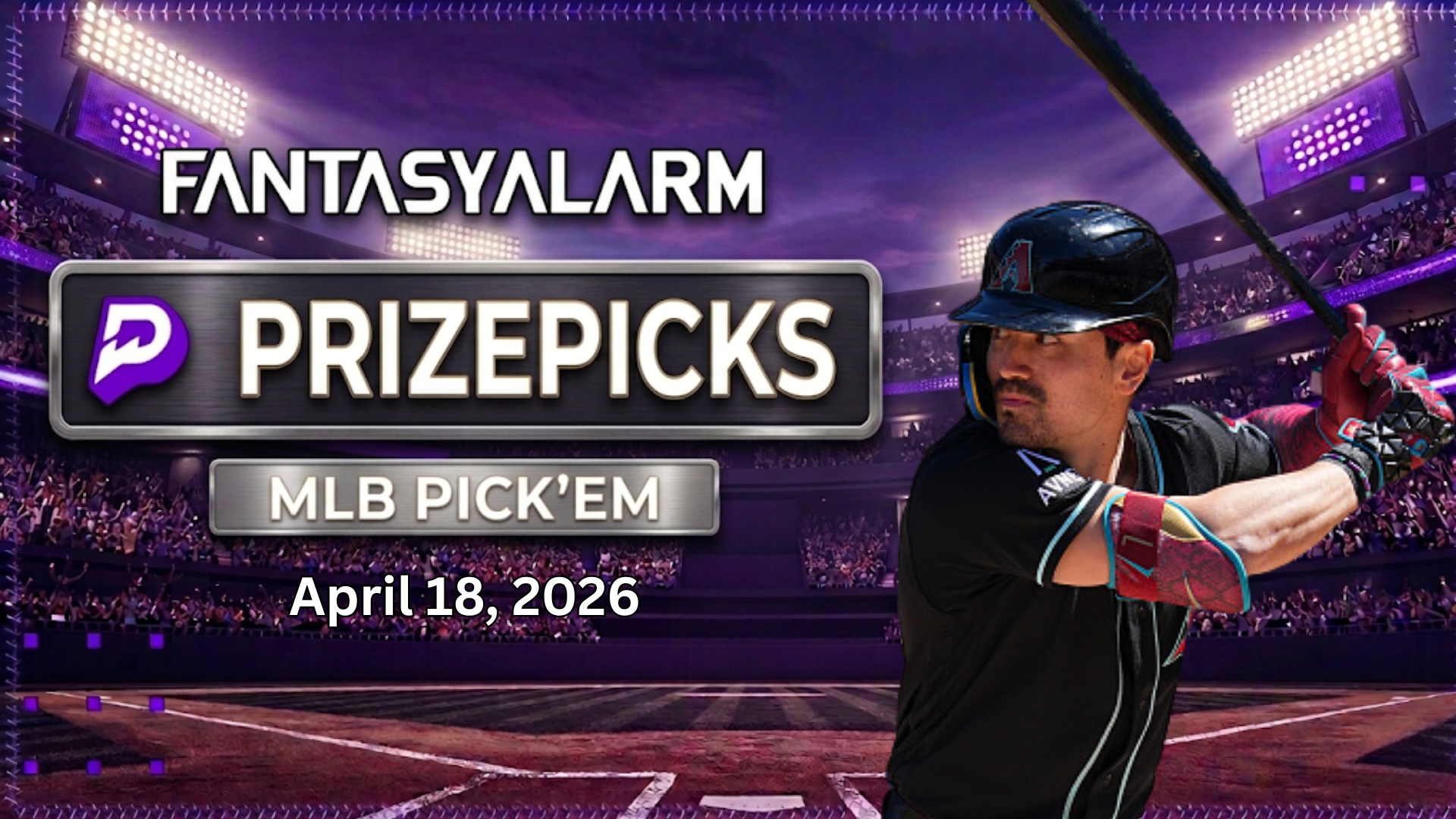 Corbin Carroll PrizePicks MLB Picks Today, 4/18: Free DFS Picks & Projections