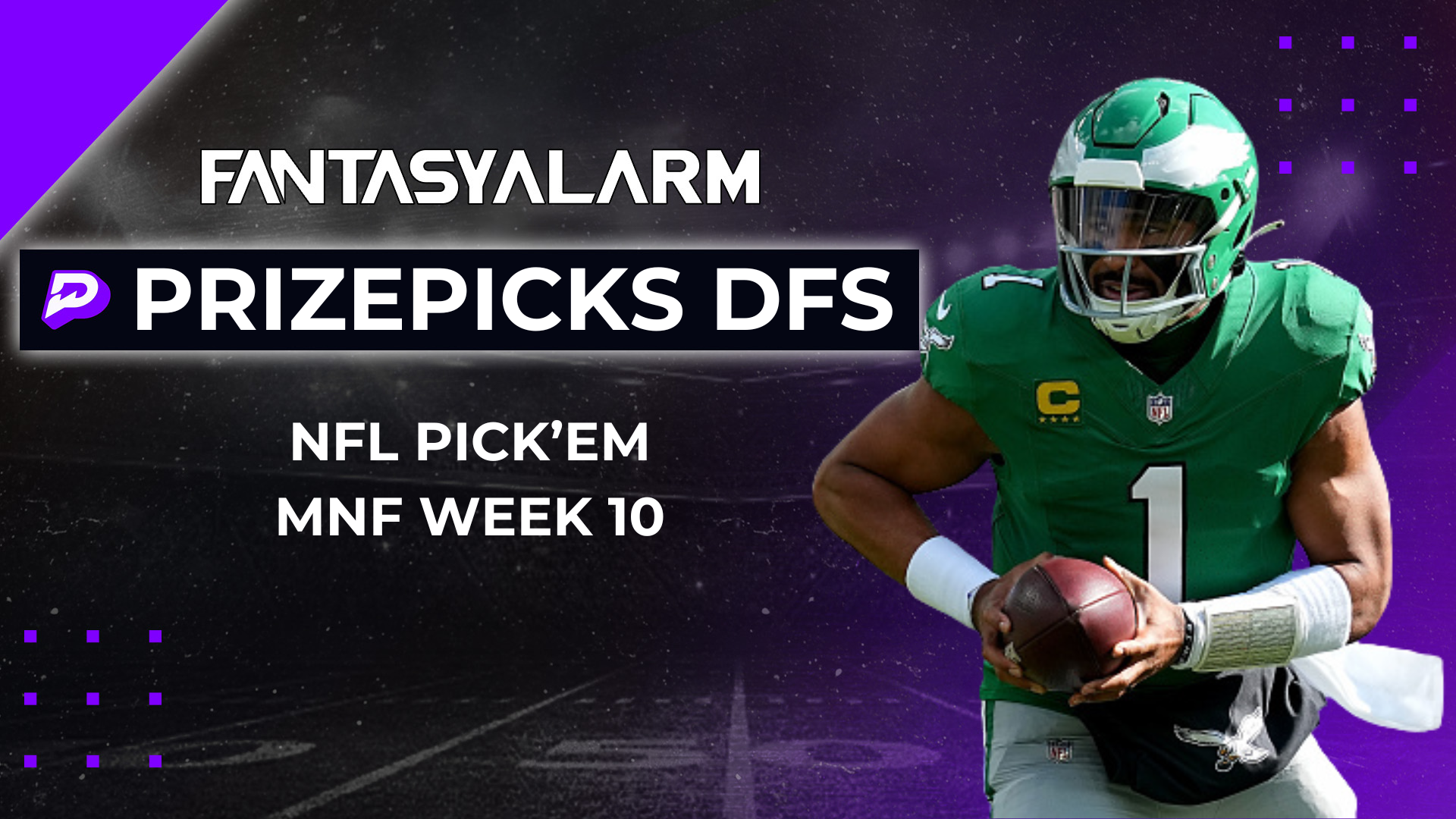 PrizePicks NFL Picks For MNF