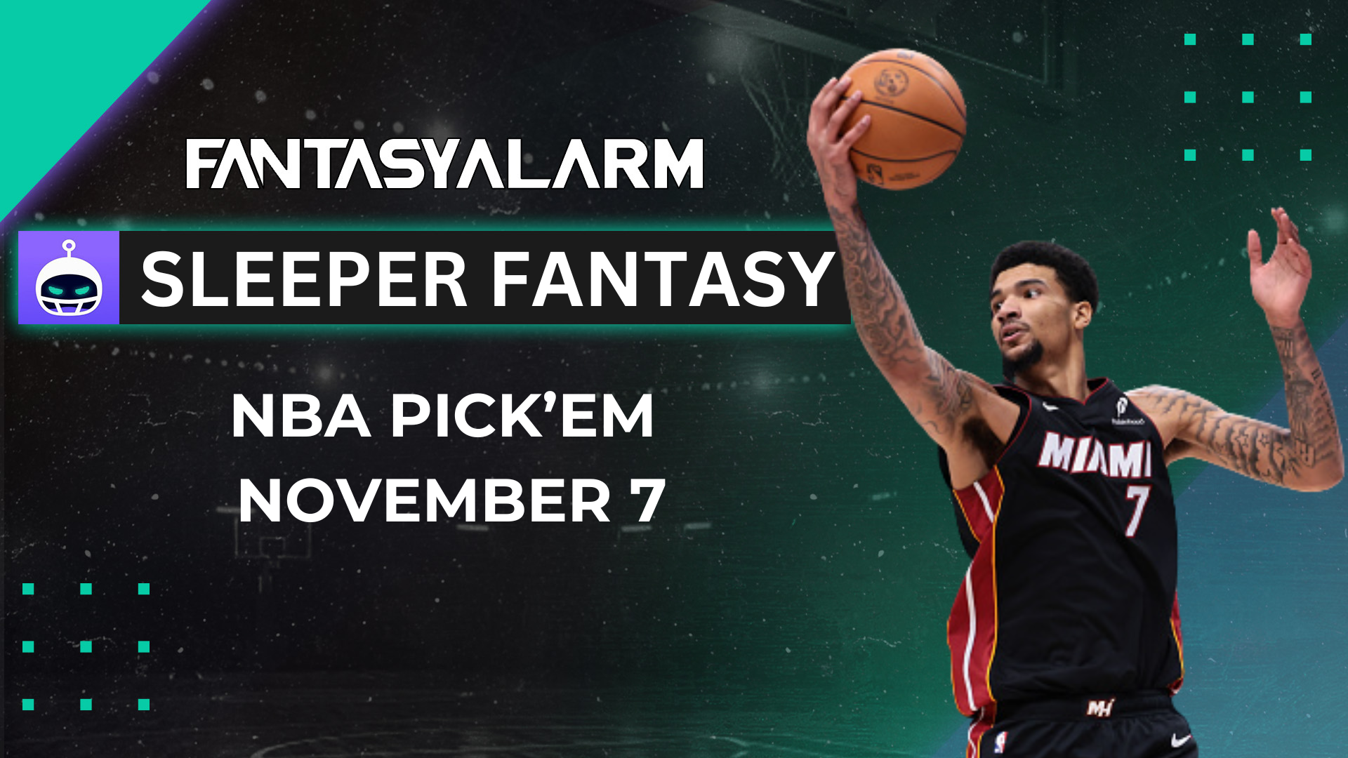 NBA Picks At Sleeper Fantasy 11/7