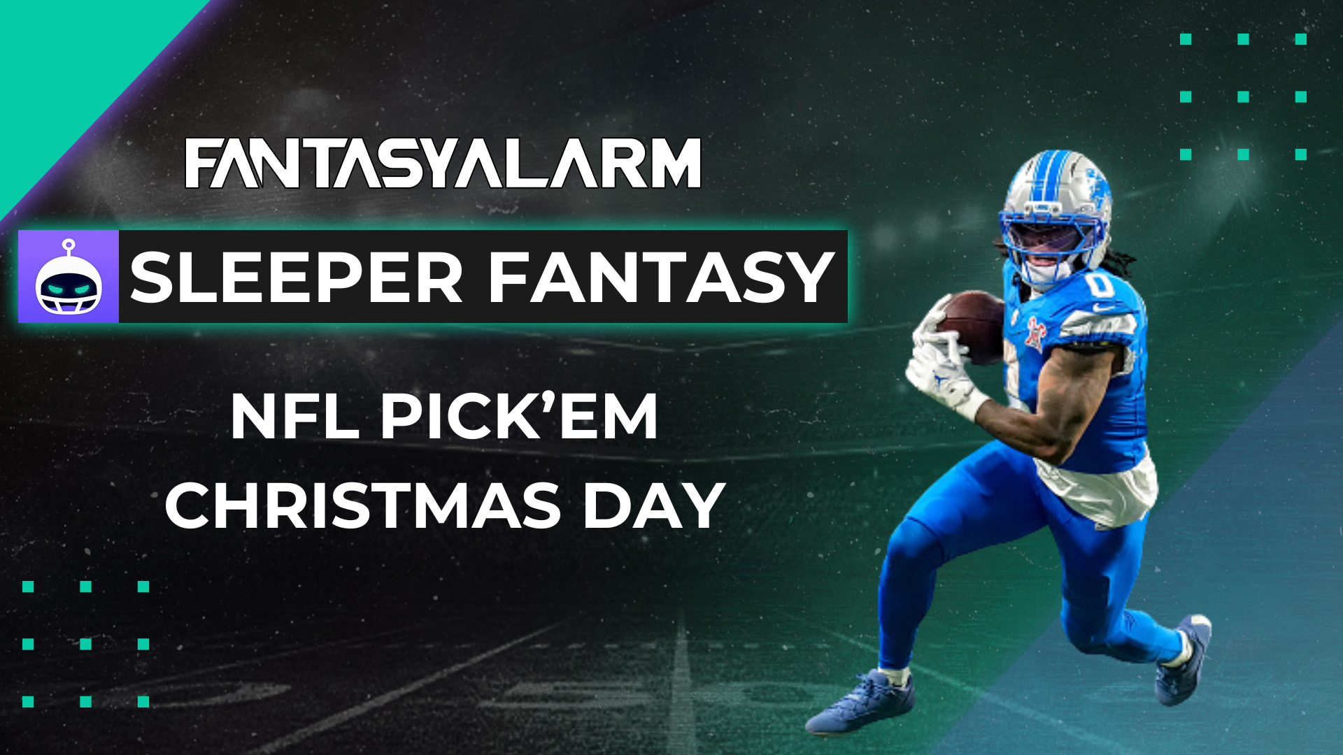 Sleeper Fantasy Football Picks for Christmas Day