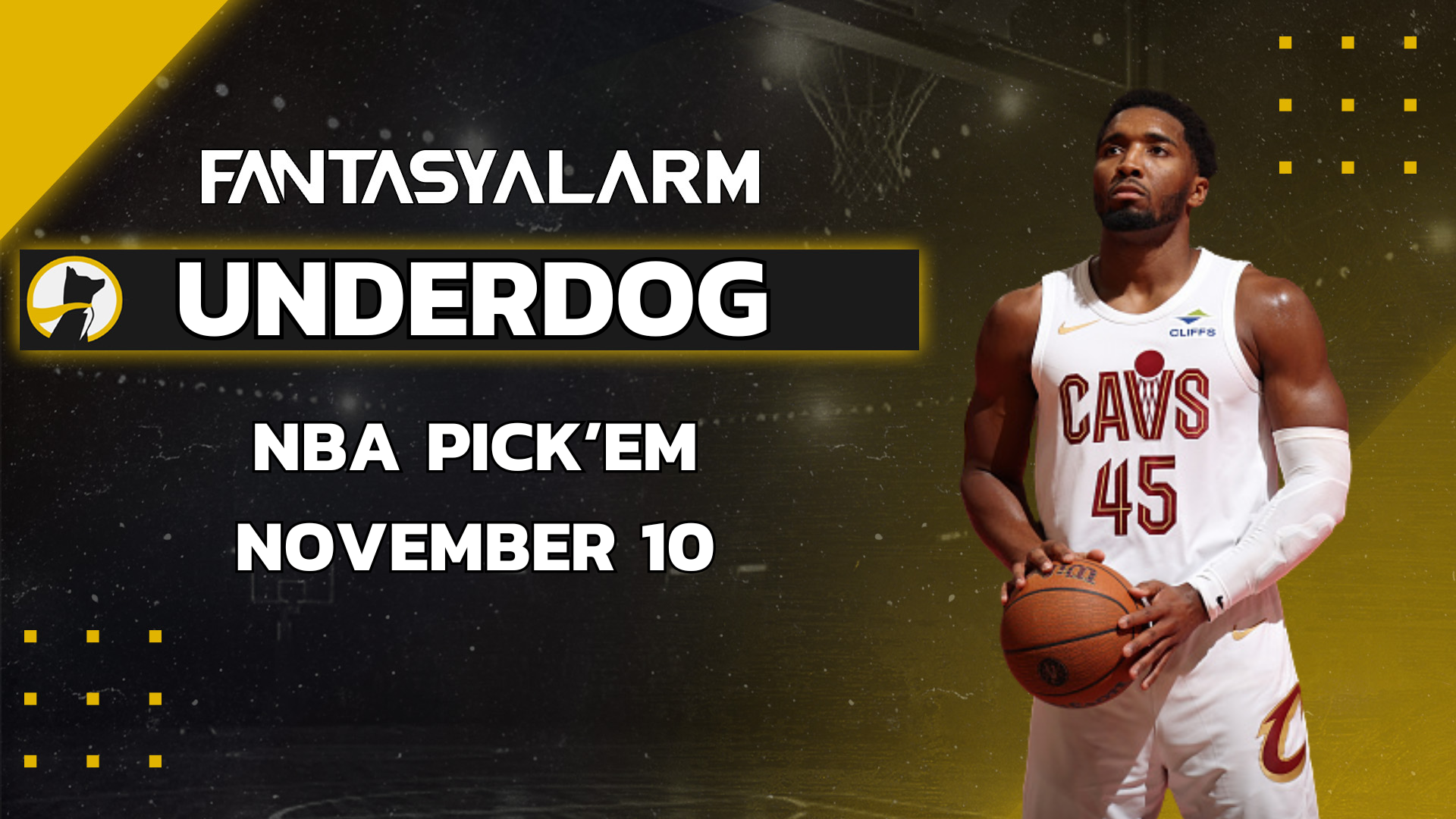 Underdog NBA Picks Today, 11/10