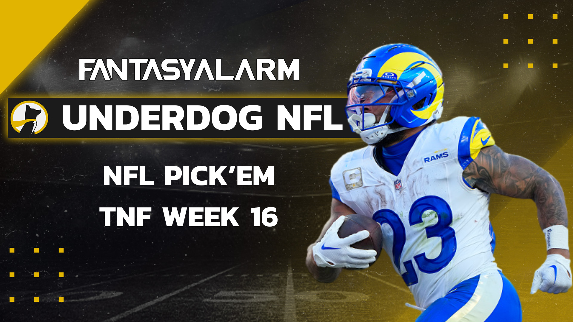 Underdog NFL Free Picks