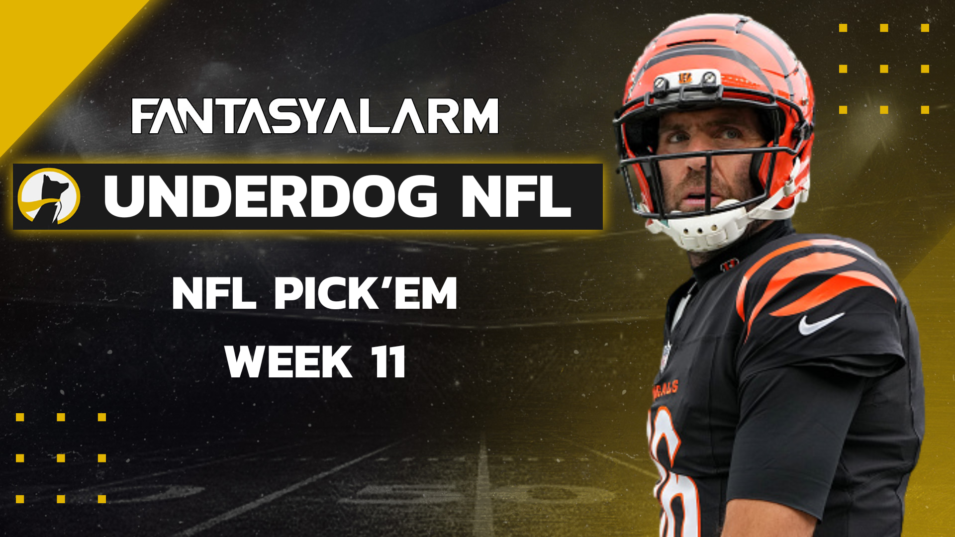 Underdog NFL Picks For Week 11