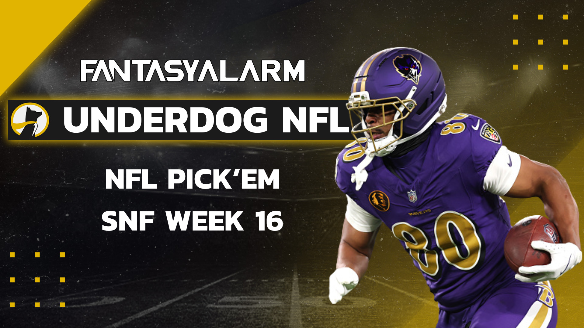 Underdog NFL Free Picks 12/21