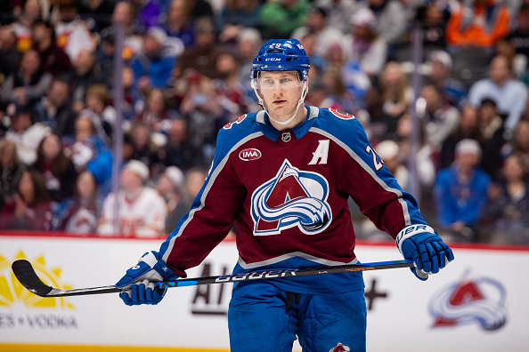Nathan MacKinnon of the Colorado Avalanche