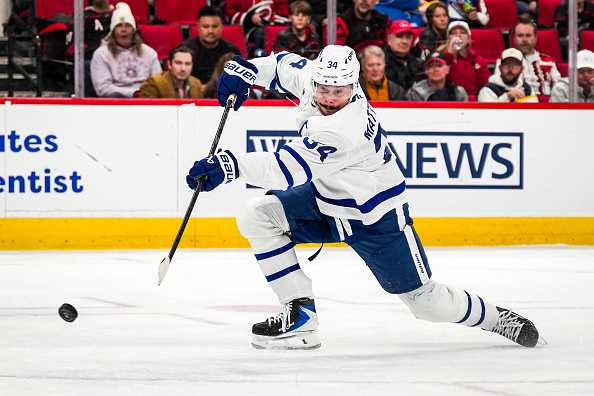 Auston Matthews of the Toronto Maple Leafs