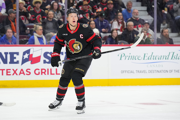 Brady Tkachuk of the Ottawa Senators