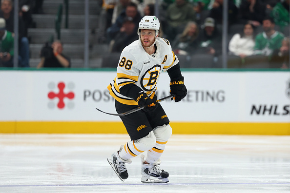 David Pastrnak of the Boston Bruins