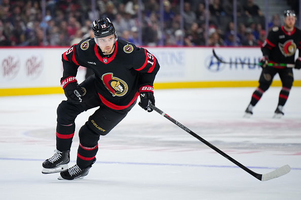 Drake Batherson of the Ottawa Senators