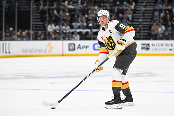 Jack Eichel of the Vegas Golden Knights