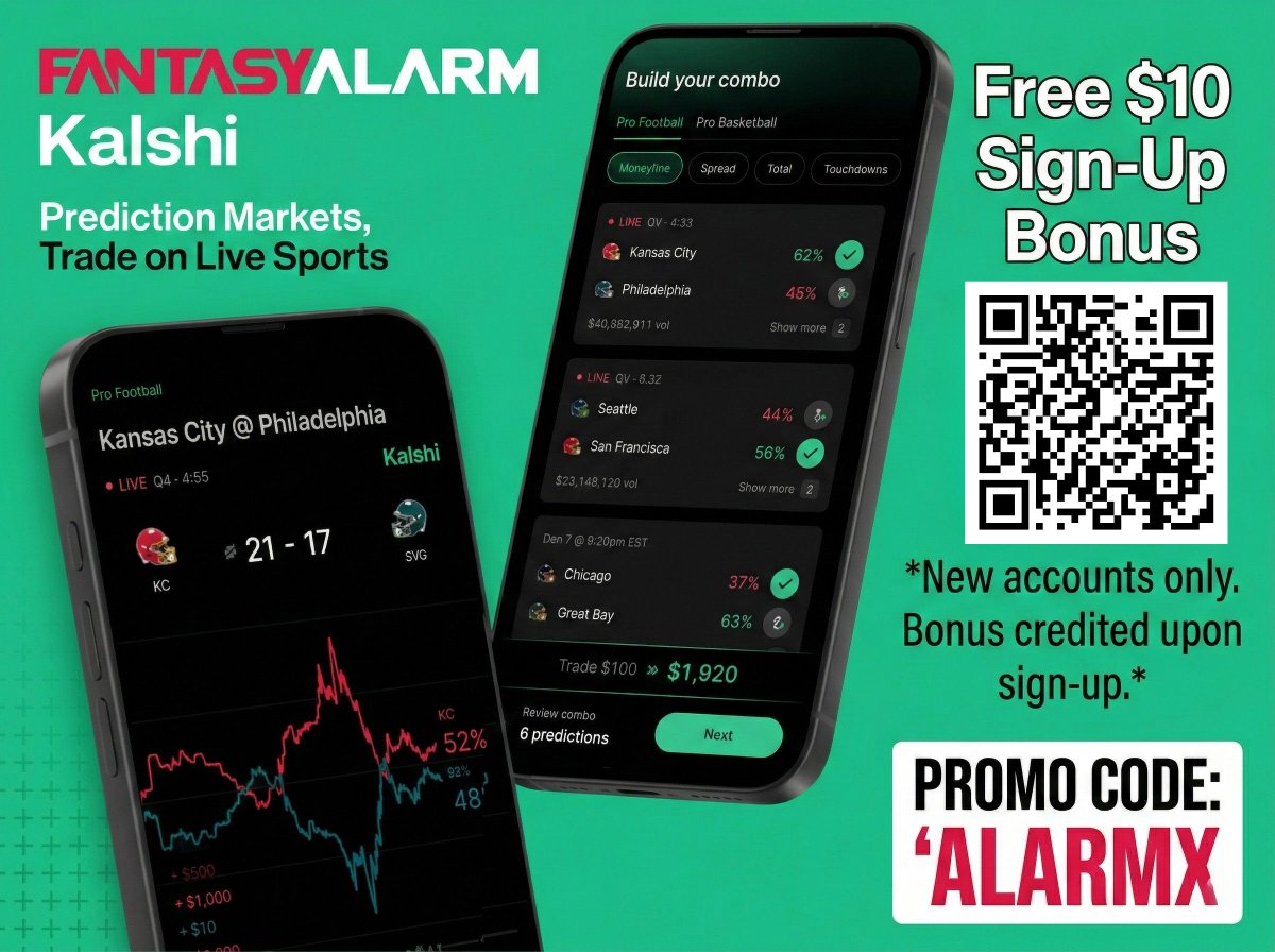 NEW Kalshi California Promo Code ALARMX Unlocks $10 For Rockets vs. Lakers