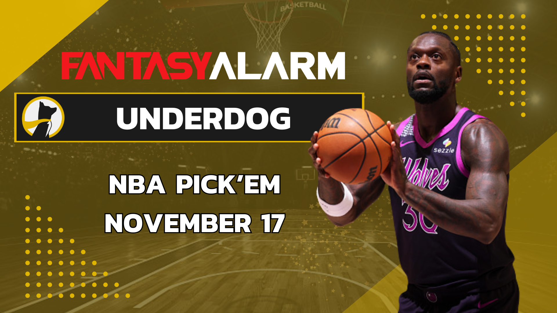 Julius Randle Underdog NBA Picks 11/17