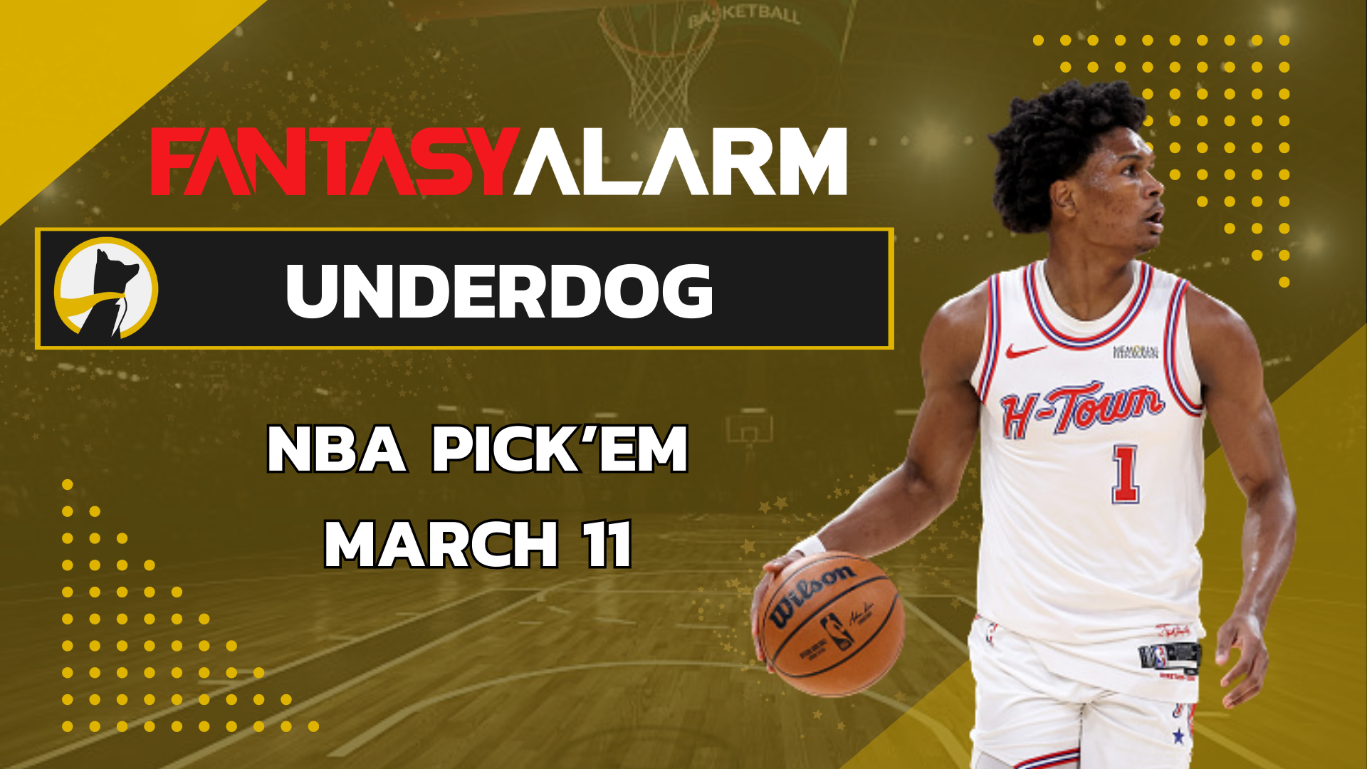Underdog NBA Picks 3/11