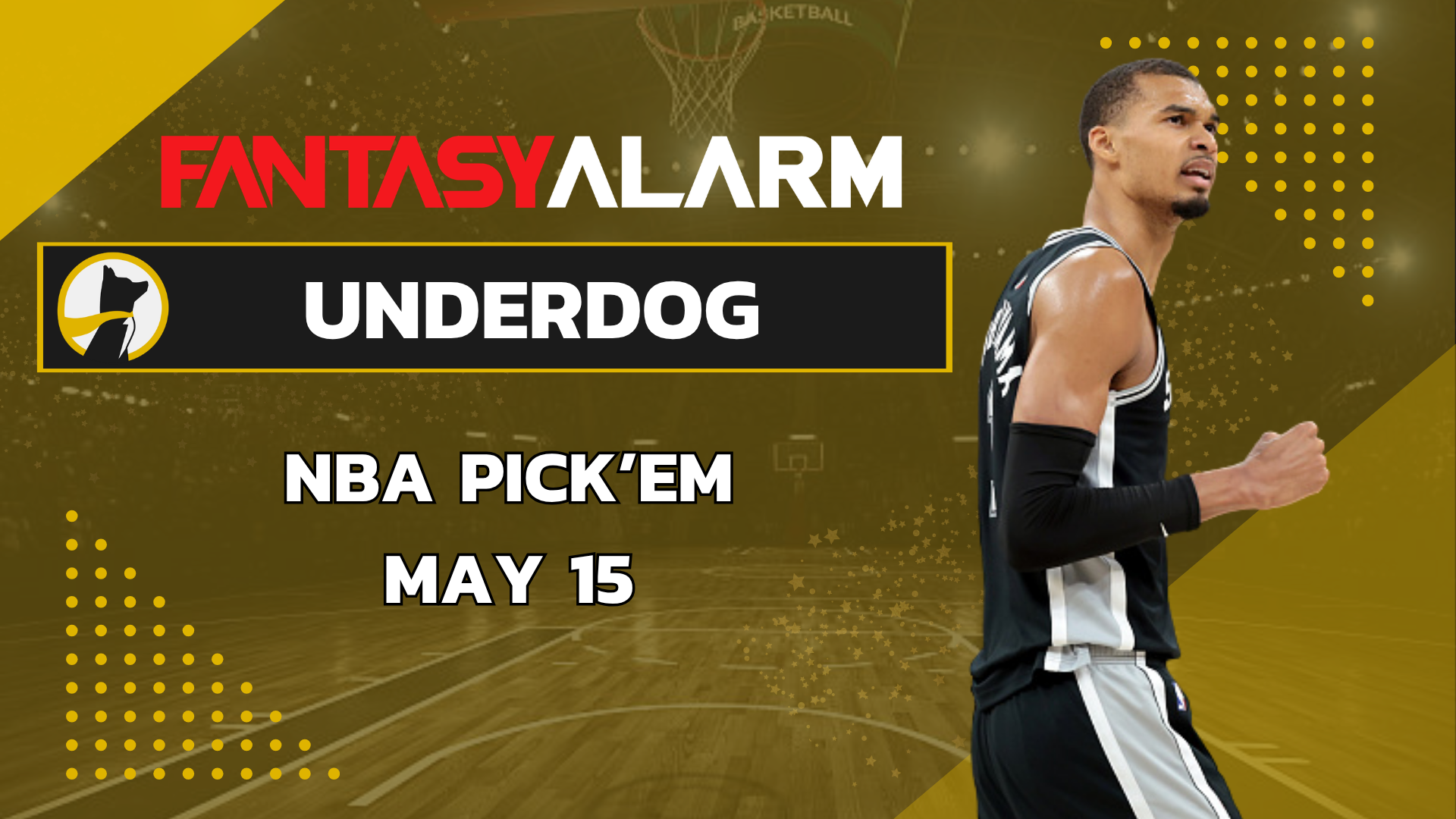 Underdog NBA Picks Today, 5/15